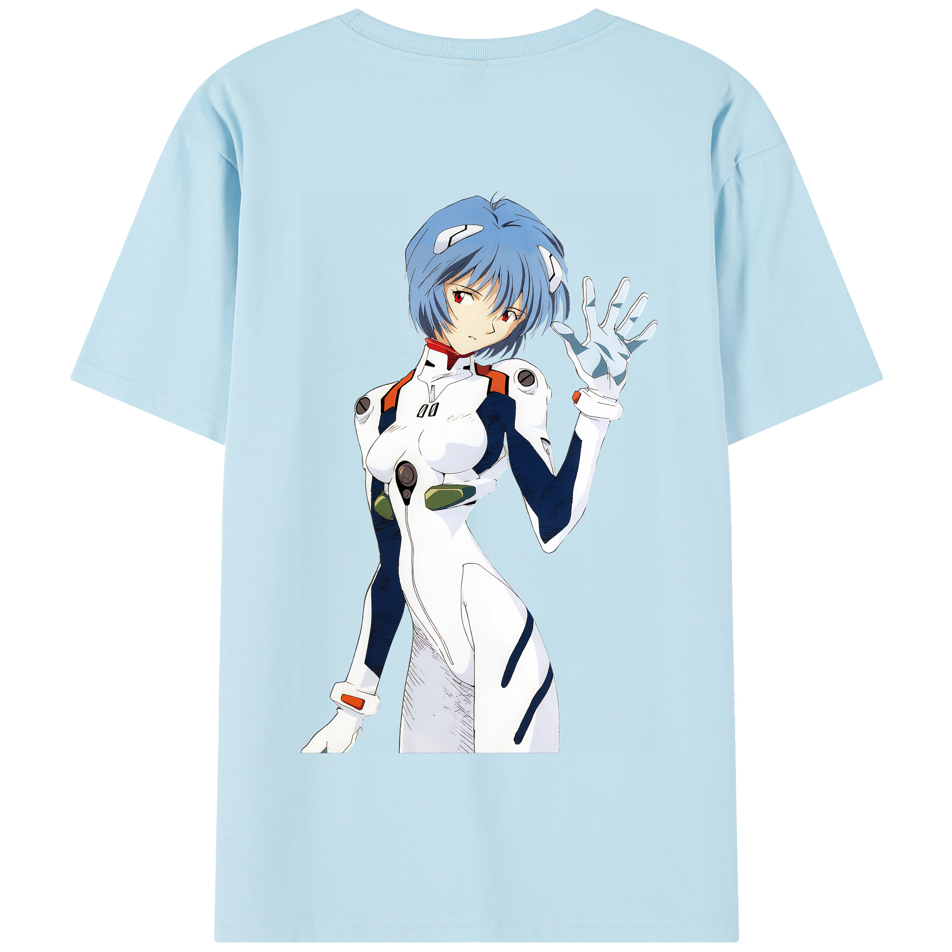 （画像用） EVA 新世紀エヴァンゲリオン 綿100％半袖Tシャツ（背面プリント）